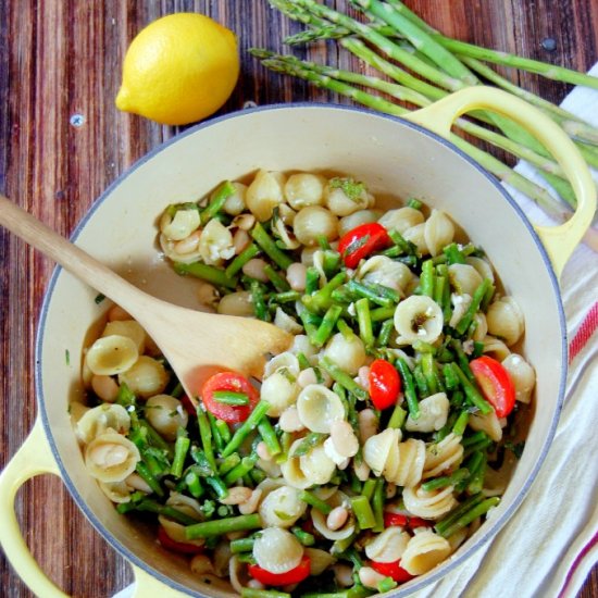 Lemon Asparagus Pasta