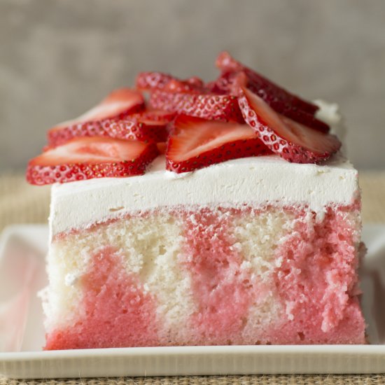 Strawberry Poke Cake