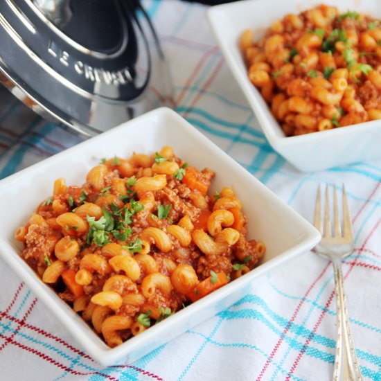 Homemade Hamburger Helper