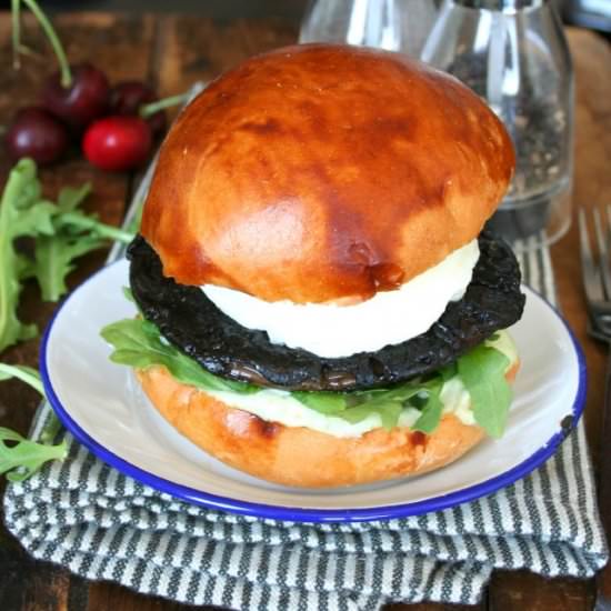 Portobello Egg Sandwich