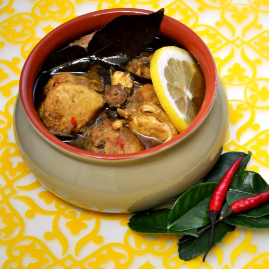 Chicken Curry with Kaffir Lime Leaf