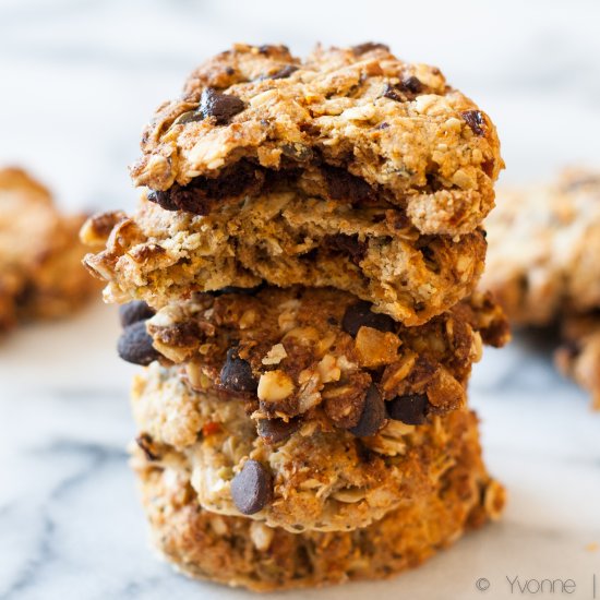 Superfood Chocolate Oatmeal Cookie