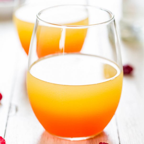 Lightened Up Raspberry Coconut Punch