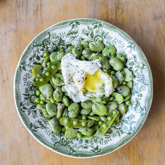 Broad Bean and Green Peas Salad