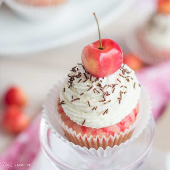 Cherry Chip Cupcakes