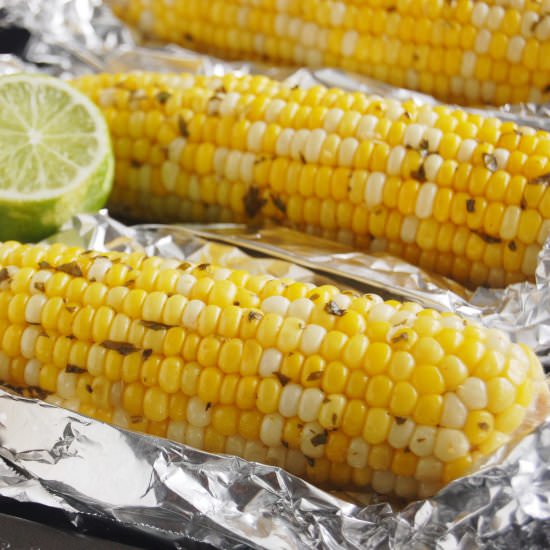 Roasted Corn on the Cob