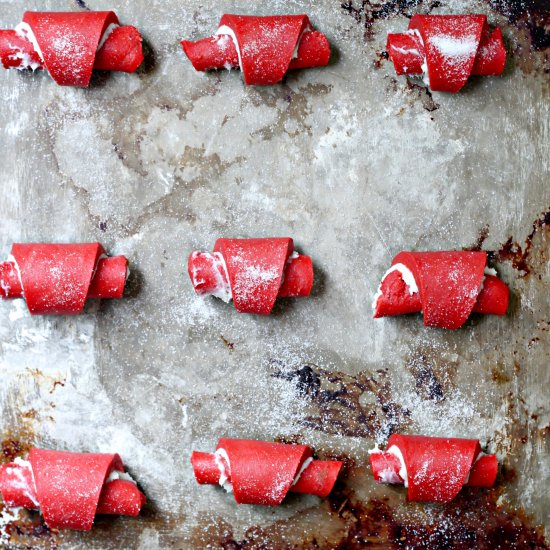 Red Velvet Rugelach