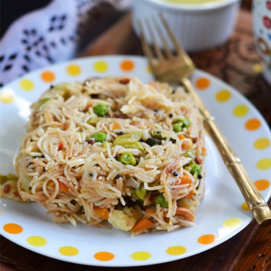 Vegetable Semiya Upma