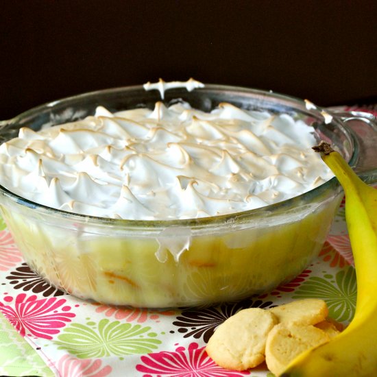 Old Fashioned Banana Pudding