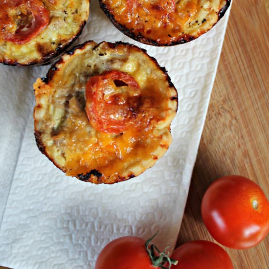 Tuna & Tomato Miniature Quiches