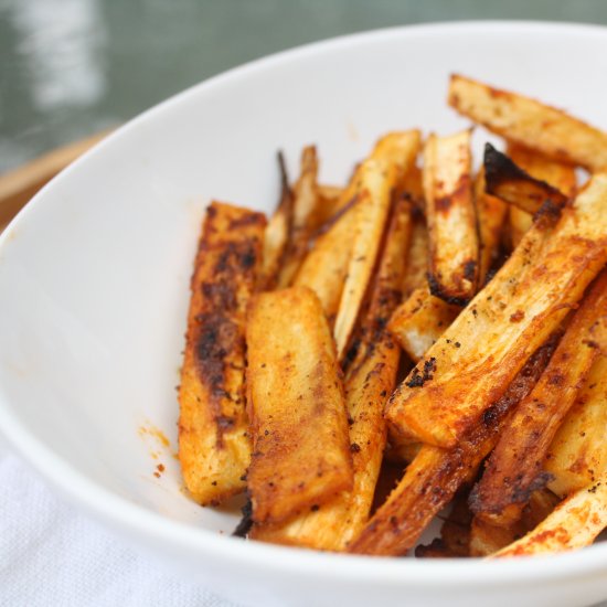 Paprika Parsnip Fries