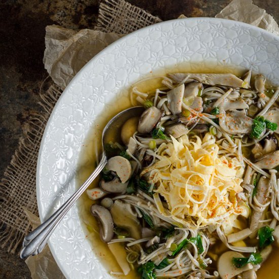 Oriental Mushroom Soup