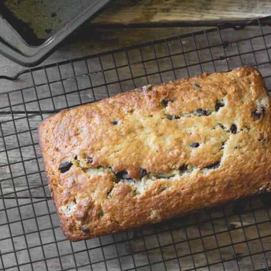 Chocolate Bourbon Banana Bread