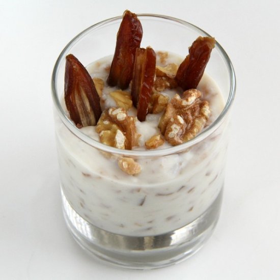 Goat Yogurt with Dates and Lemon