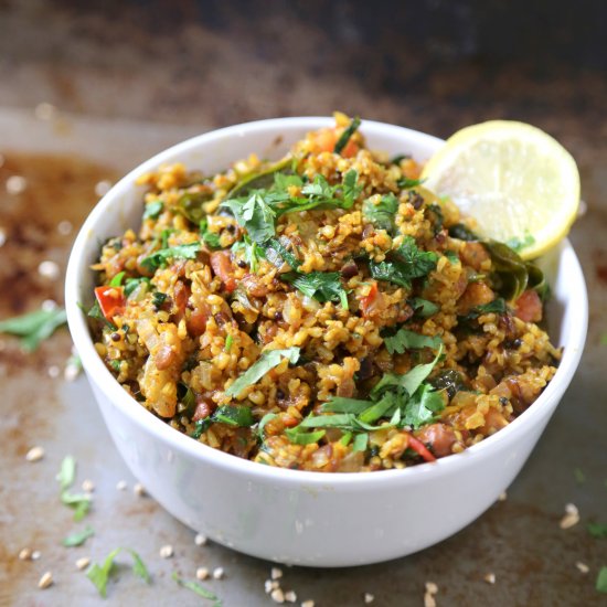 Savory Spicy Masala Curried Oats