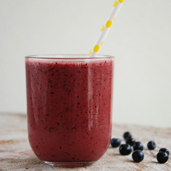 Blueberry Coconut Smoothie