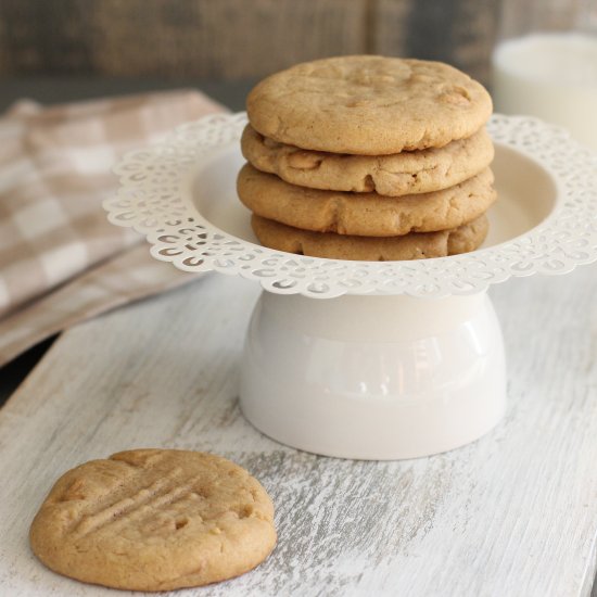 Old Fashioned Peanut Butter Cookies