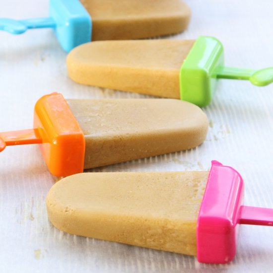 Caramel Macchiato Coffee Popsicles