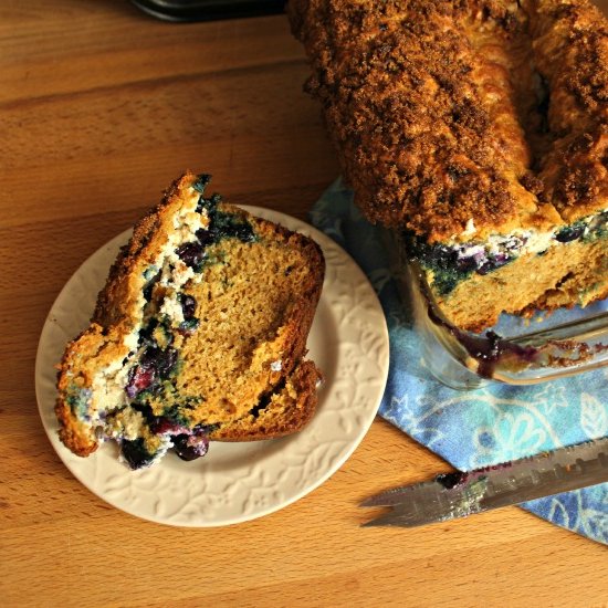 Blueberry Ricotta Coffee Cake