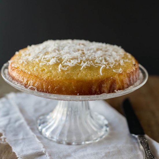 Lime Glaze Tea Cake