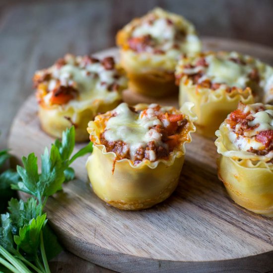 Lasagne Cups