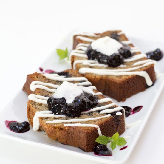 Blueberry Banana Bread