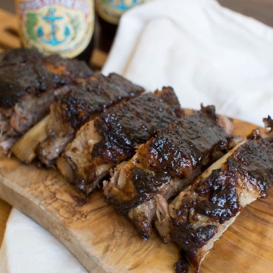 Kahlúa Coffee Baby Back Ribs