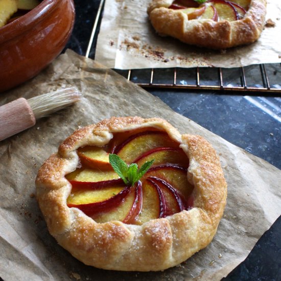 Bourbon Peach Galettes