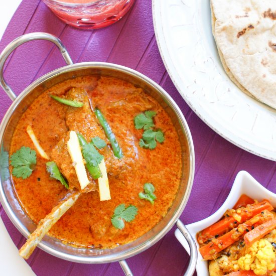 Indian Lamb Karahi Curry