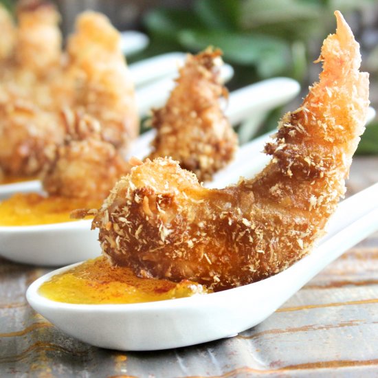 Imperial Stout Coconut Shrimp