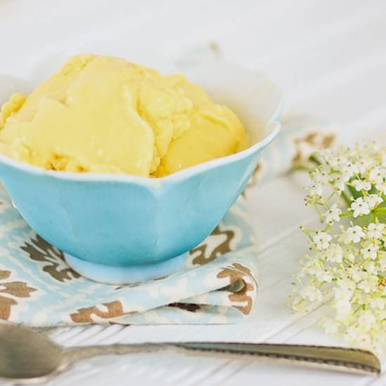 Elderflower Ice Cream