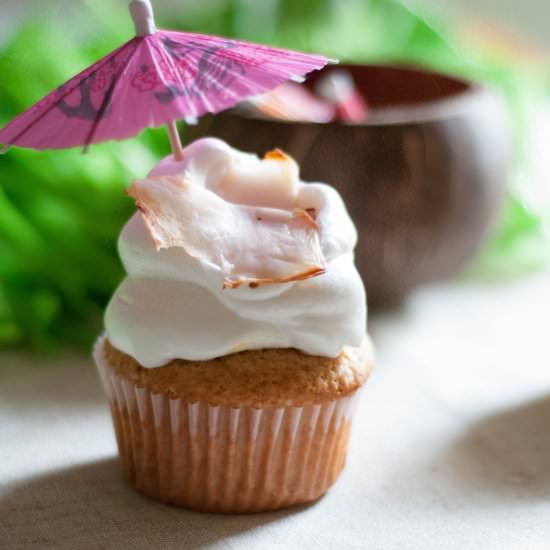 Pina Colada Cupcakes