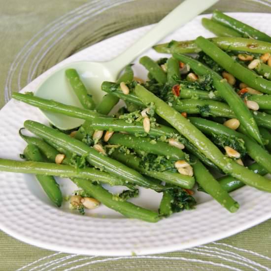 Green Beans Gremolata