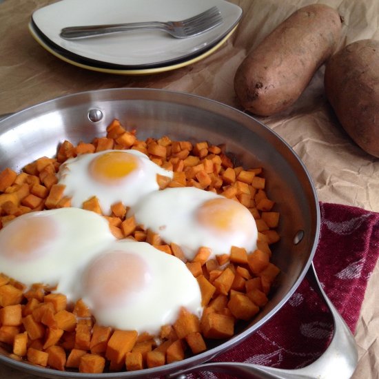 Sweet Potato & Egg Skillet