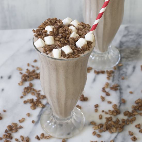 Boozy Cocoa Krispies Shake