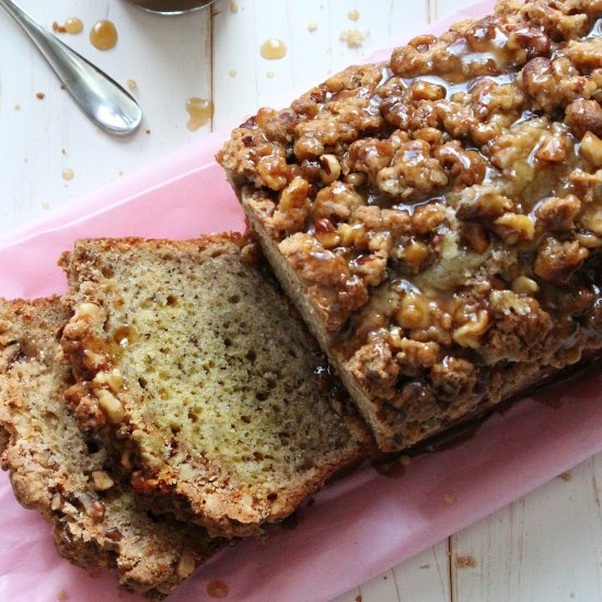 Bananas Foster Banana Bread