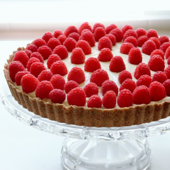 Raspberry Cream Tart