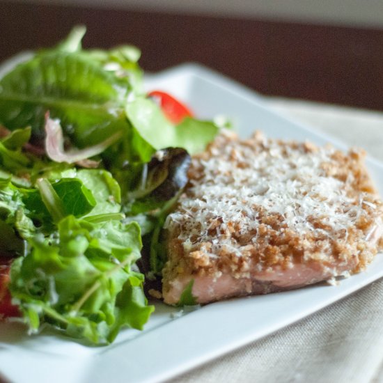 Ceasar Encrusted Salmon