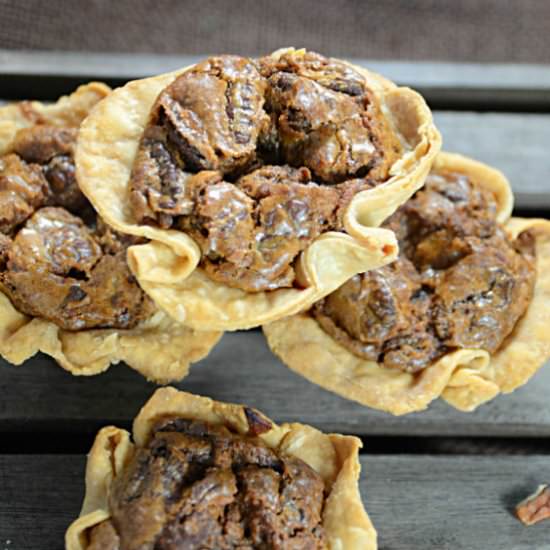 Butterscotch Pecan Pie Tartlets