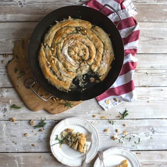 Spinach, Tarragon & Walnut Burek