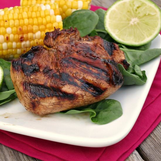 Grilled Honey Lime Chicken