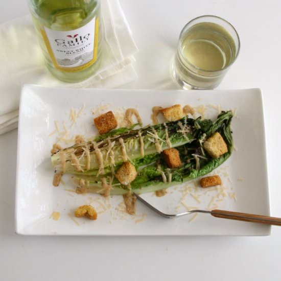 Grilled Caesar Salad