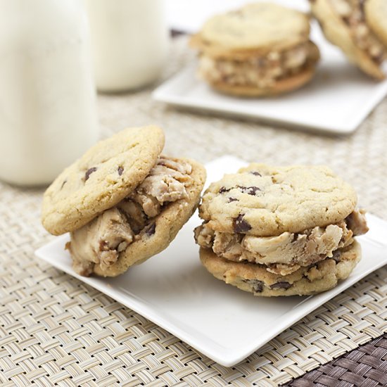 Peanut Butter Ice Cream Sandwiches