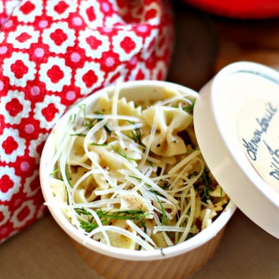 Lemon, Garlic & Dill Pasta