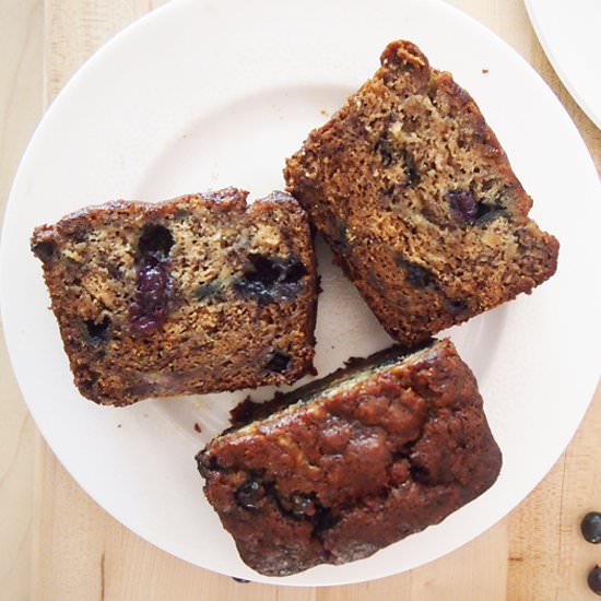 Blueberry Banana Bread