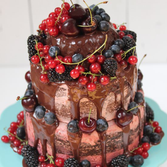 Chocolate Berry Cake