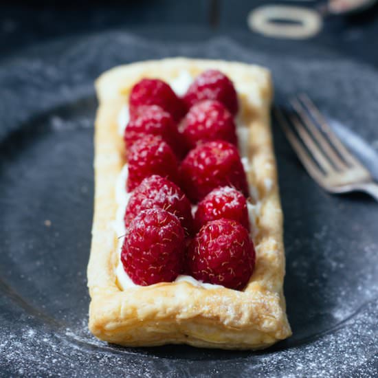 Puff Pastry Tart with Mascarpone