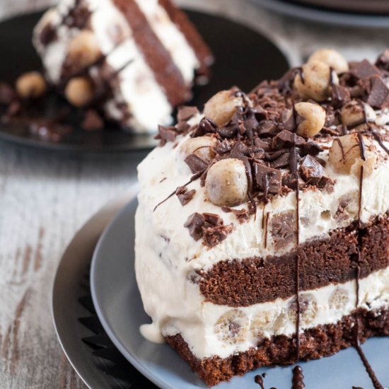 Cookie Dough Ice Cream Cake