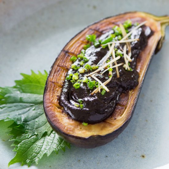 Miso Glazed Eggplant (dengaku)