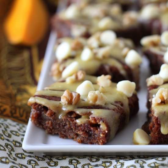 Glazed Mango Brownies